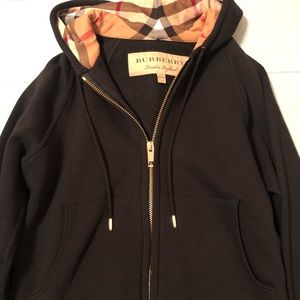 Authentic Burberry zip up